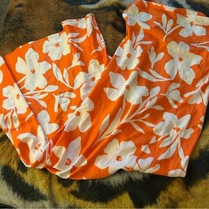 H&M Kids Formal Dress - Orange and White Floral